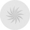Ekena Millwork Standard Grayson Spiral Rosette With Square Edge, 8"W x 8"H x 1/2"P ROSP080X080X050GRY12 - alternate 4
